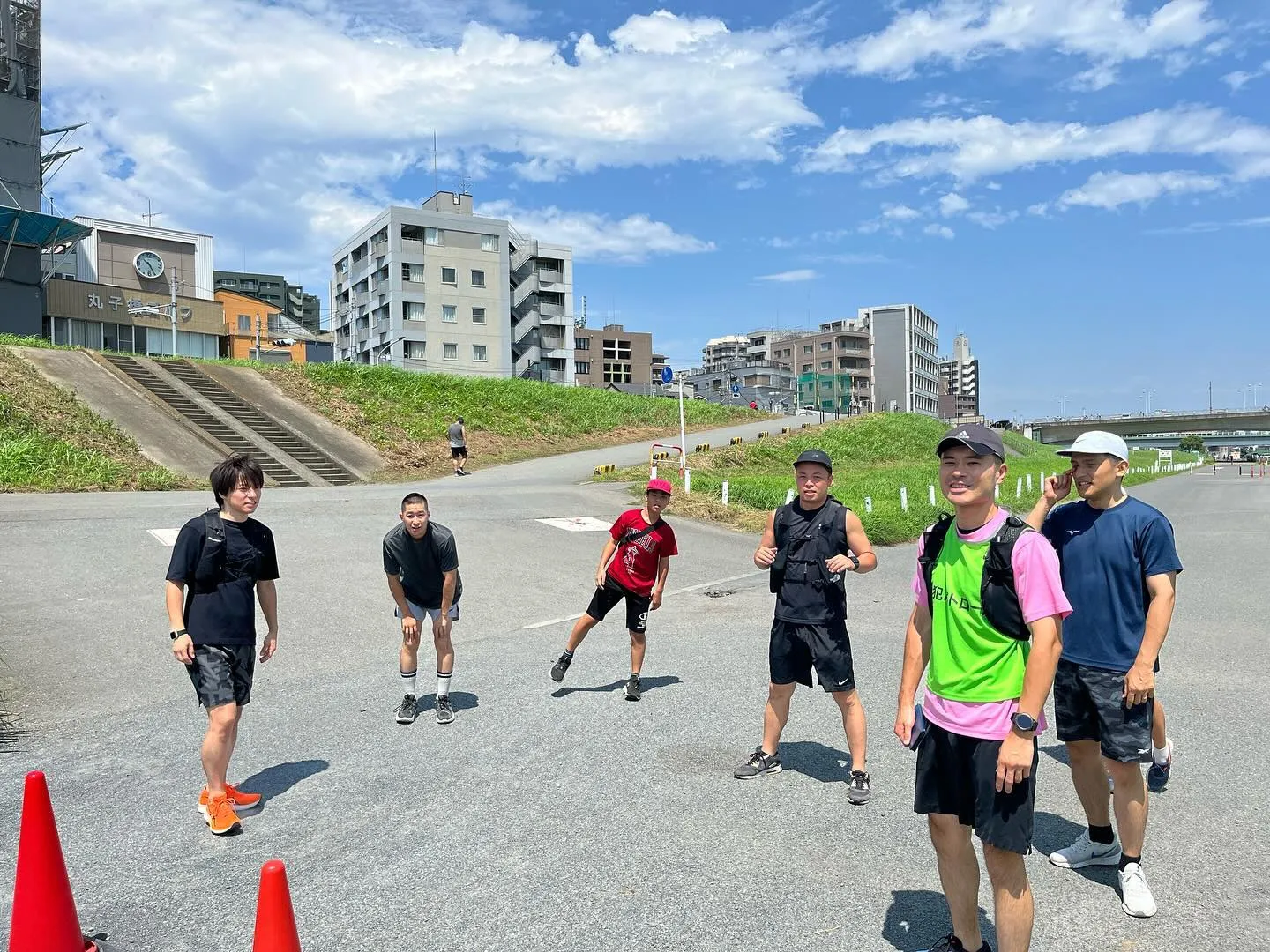 多摩川ロードワーク！