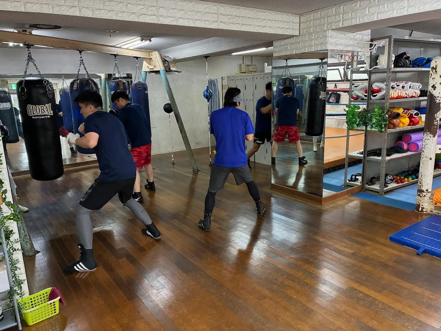 ボクシングトレーニング!