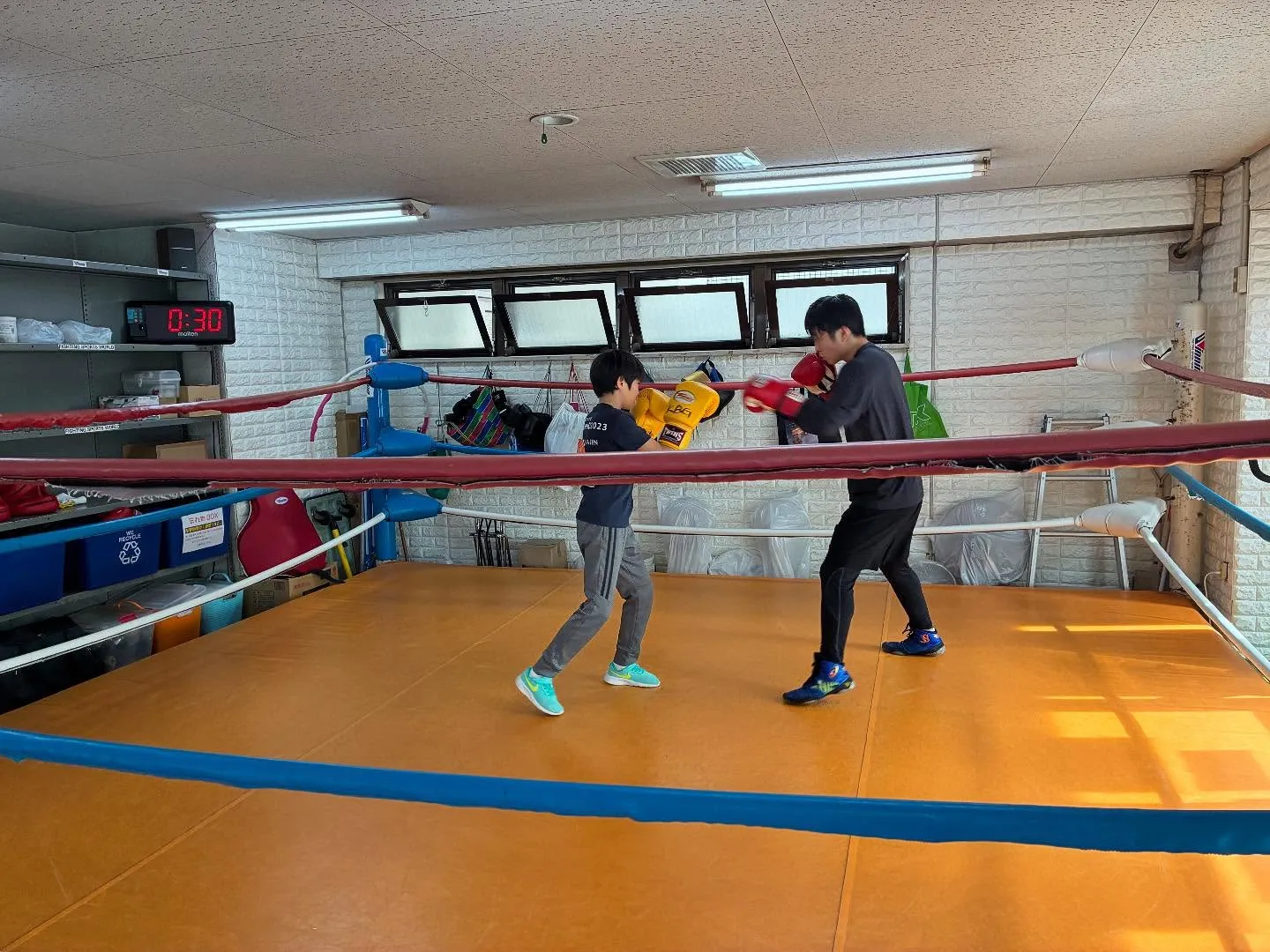 ボクシングディフェンス！