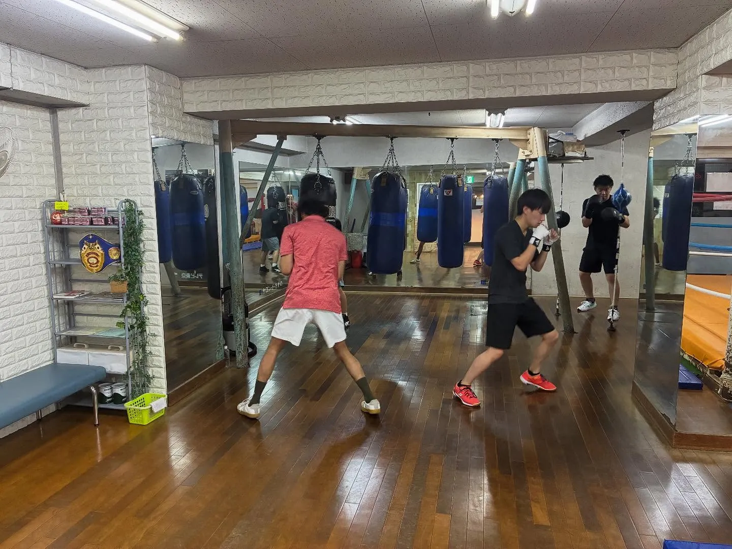 サンドバック打ち