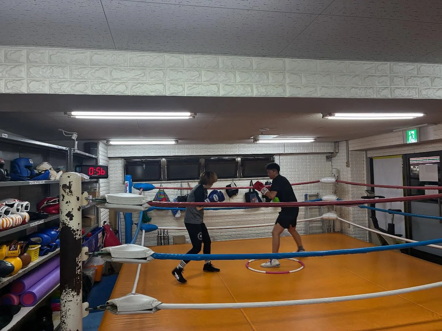 サンドバック打ち