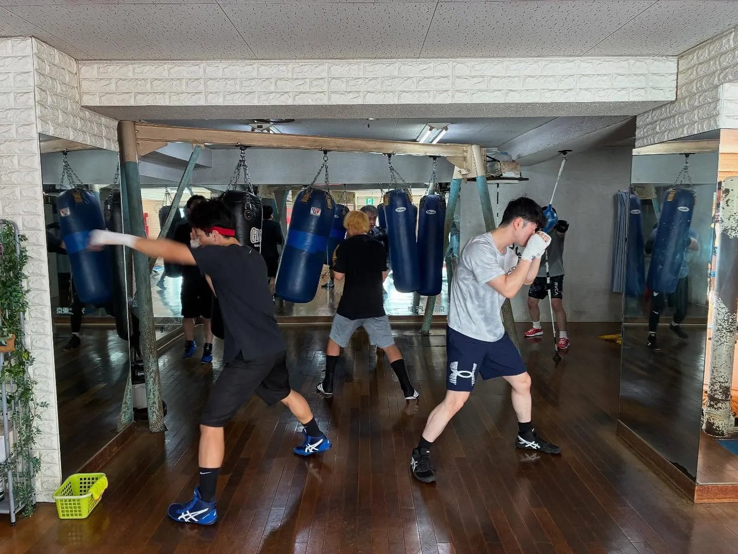 サンドバック打ち