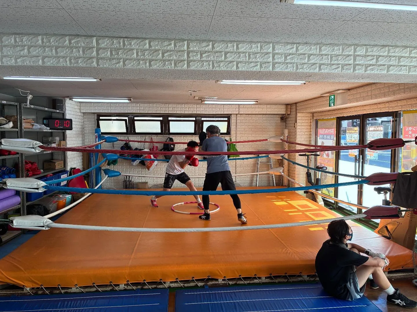 サンドバック打ち