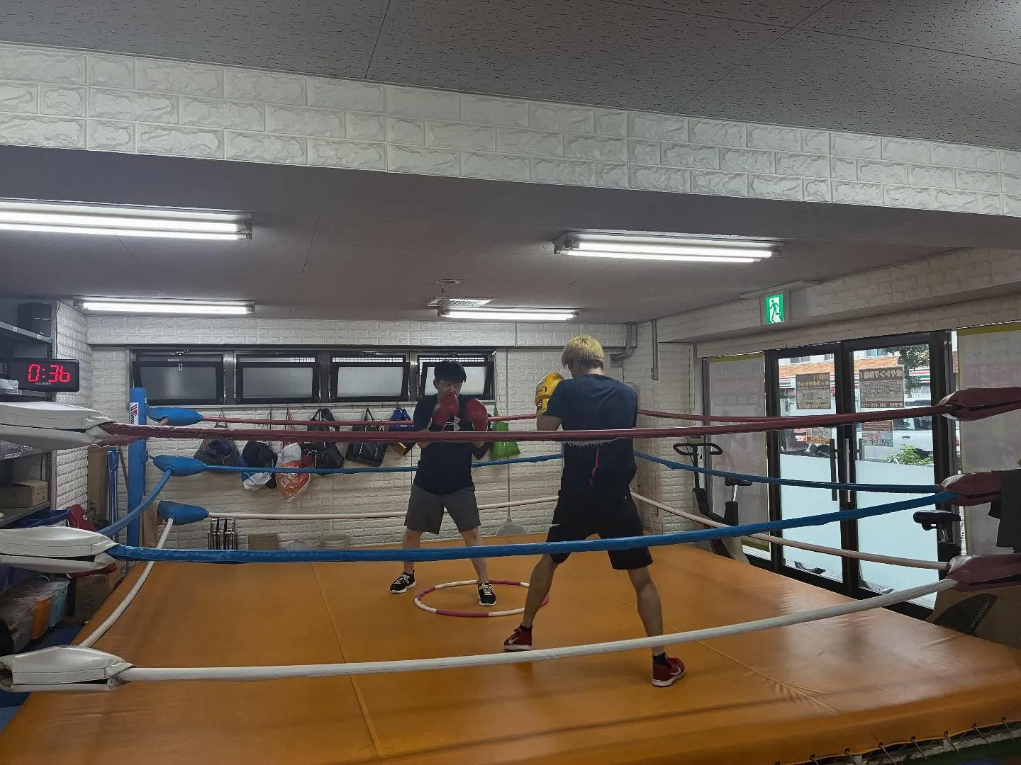 サンドバック打ち