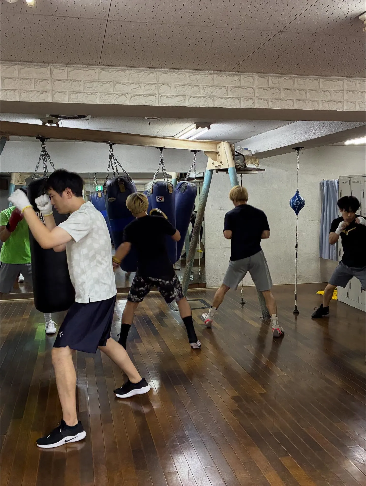 10/17  花形ジムに出稽古に行きました！