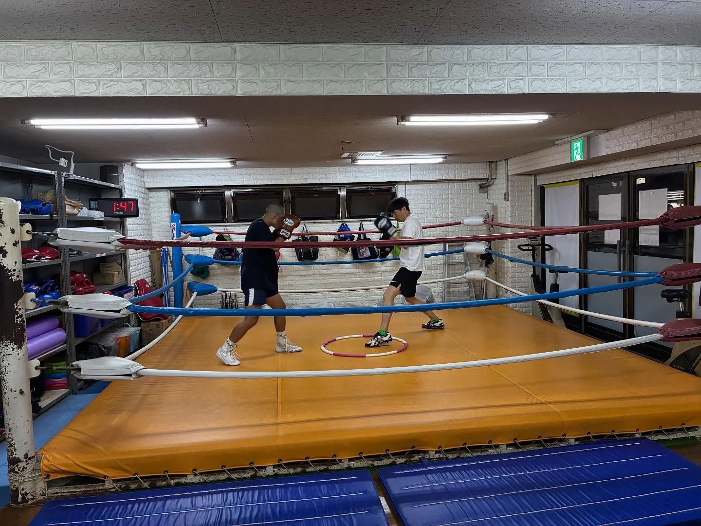 サンドバック打ち