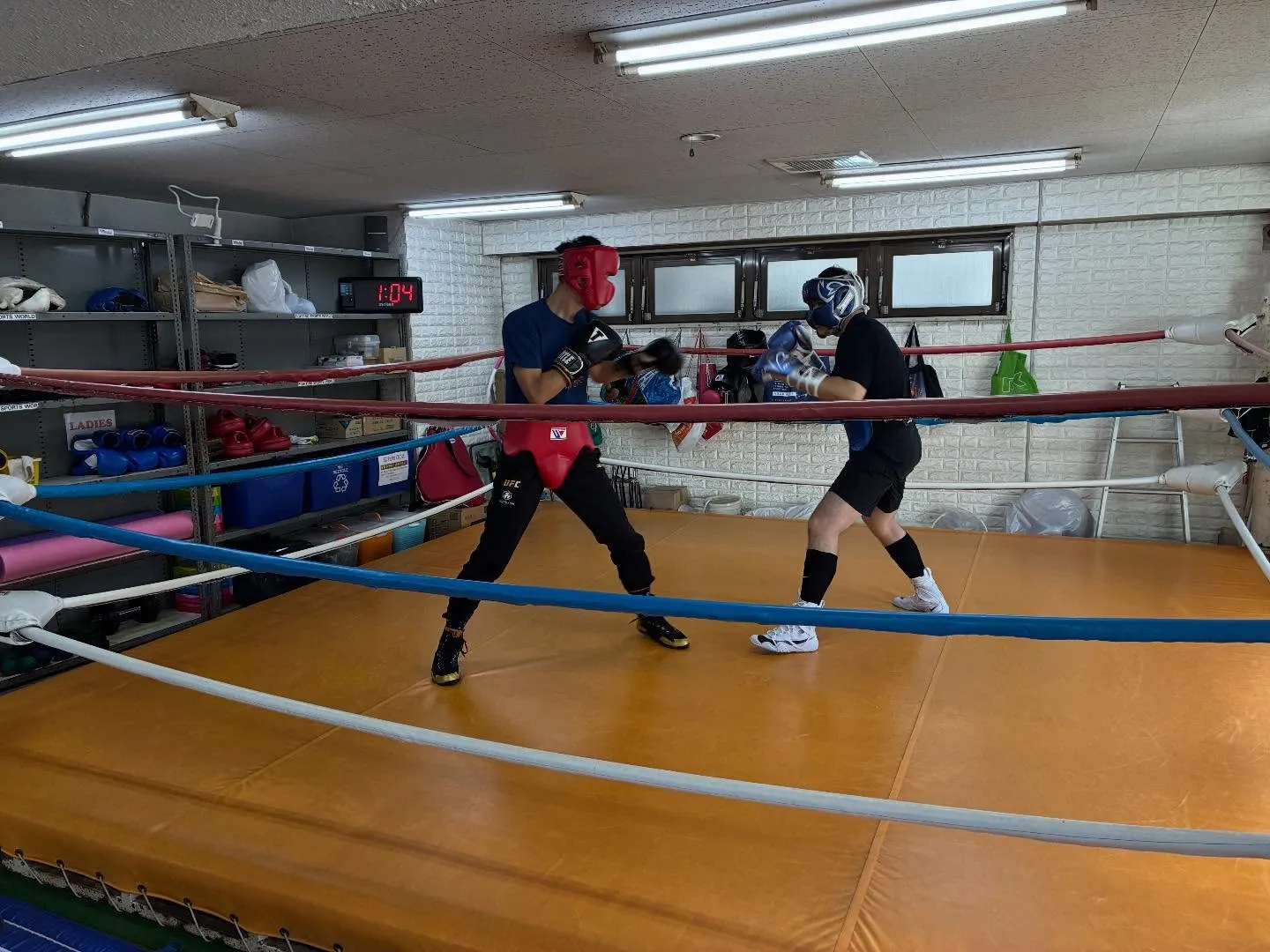 サンドバック打ち