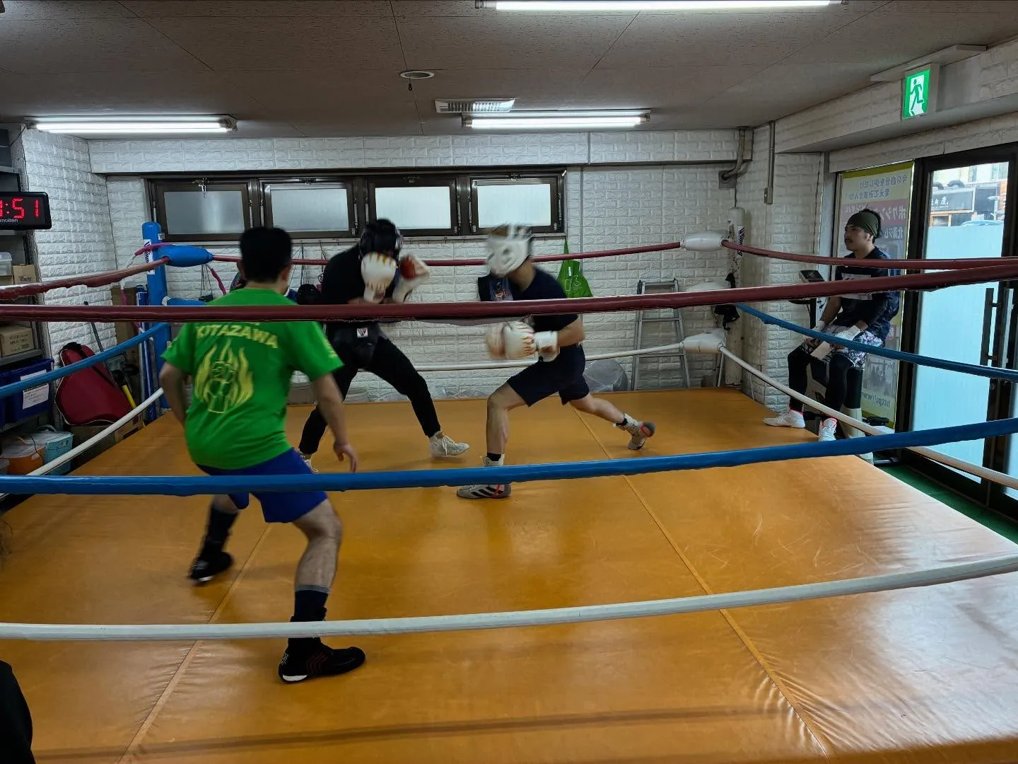 北澤ジム　スパーリング大会！