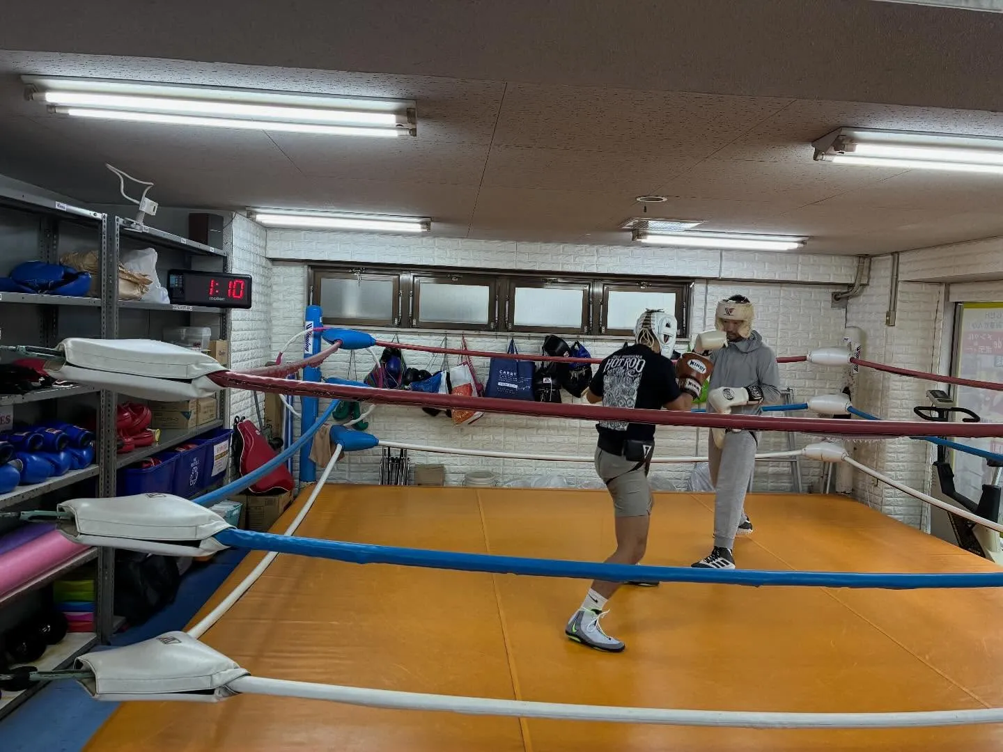 ディフェンス練習