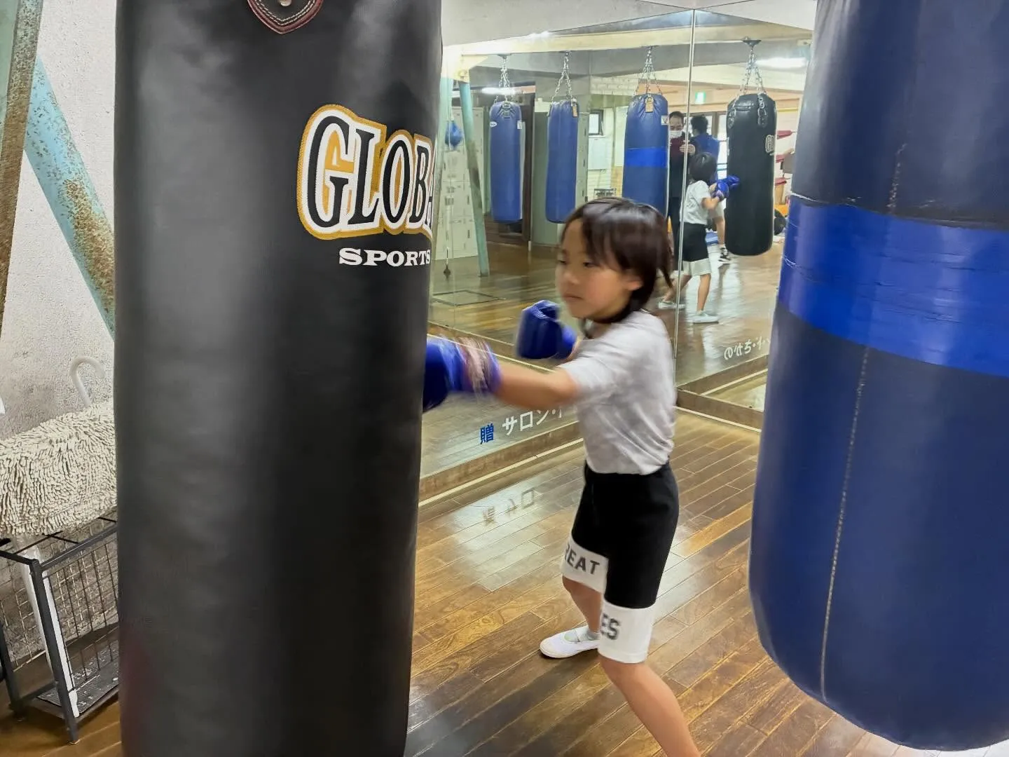 キッズボクシング練習