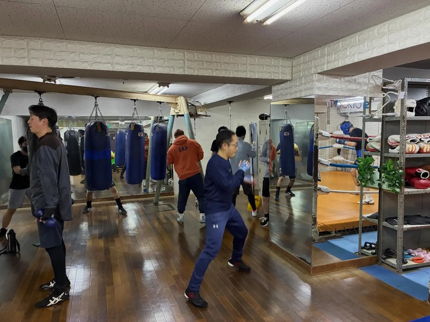 キッズディフェンス練習