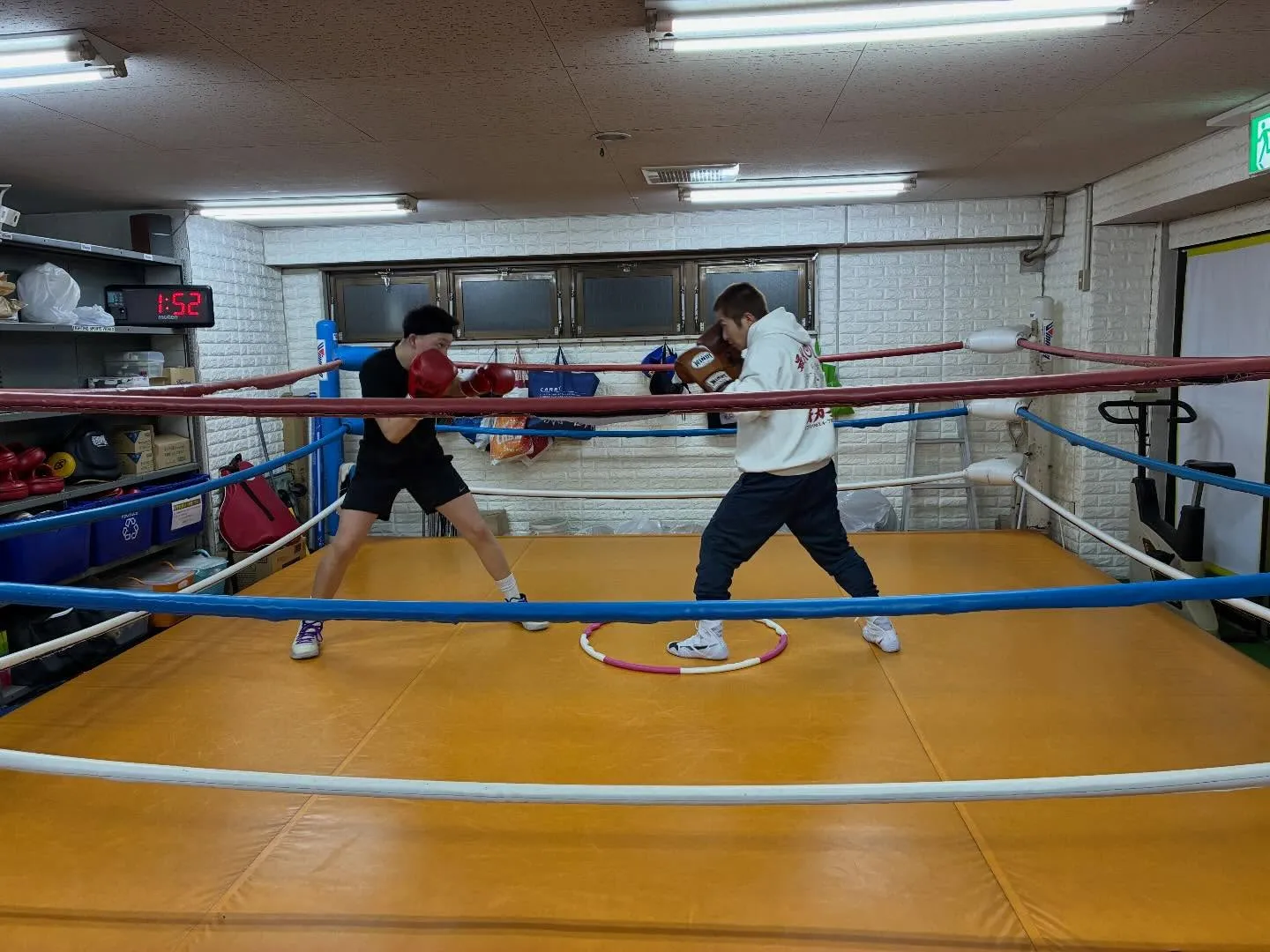 サンドバック打ち